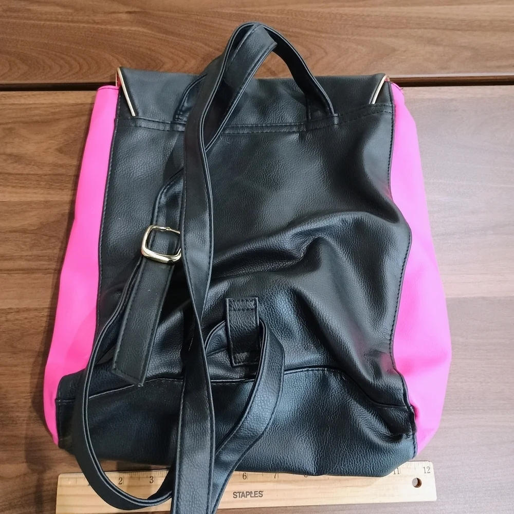 Juicy Couture Black and Pink Backpack